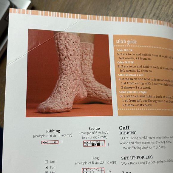 Sock Innovation Book of 20+ Knitting Patterns - Picture 7 of 12